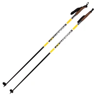 Лыжные палки VUOKATTI 175 Black/Yellow гибрид 35/65 1167936496