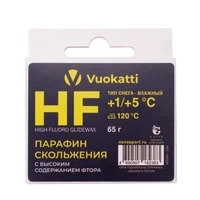 Парафин VUOKATTI HF +1°С/+5°С Тип снега Влажный 65г (6) 1902900932