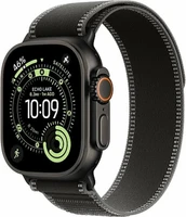 Apple Watch Ultra 3 49mm Black Titanium Case with Black/Charcoal Trail Loop - M/L (MF1H4AF/A) 146391424