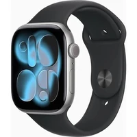 Apple Watch Series 11 46mm Jet Black Aluminium Case with Black Sport Band - S/M (MEUW4LW/A) 1772998697