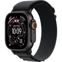 Apple Watch Ultra 3 49mm Black Titanium Case with Black Alpine Loop - M (MF0V4AF/A) 546701128