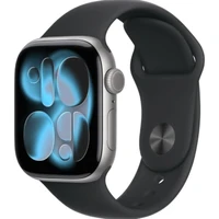 Apple Watch Series 11 46mm Space Grey Aluminium Case with Black Sport Band - M/L (MEV44X/A) 648343987