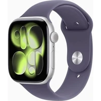 Apple Watch Series 11 46mm Silver Aluminium Case with Purple Fog Sport Band - S/M (MEV94X/A) 73996864