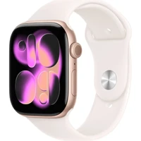 Apple Watch Series 11 42mm Rose Gold Aluminium Case with Light Blush Sport Band - S/M (MEU04LW/A) 807344287