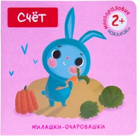 Милашки-очаровашки. Счет (Книжка с наклейками) 286011236