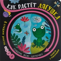 Собери цепочку. Как растет лягушка 785632659