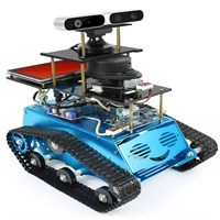 Гусеничный робот с камерой ROS Robot smart car B на Raspberry Pi 4B (4 ГБ) 2085223807