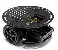 Металлическое шасси для построения робота 2WD 2115893233
