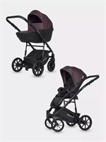 Коляска 2 в 1 Riko Basic Pacco 01 plum 1063467100