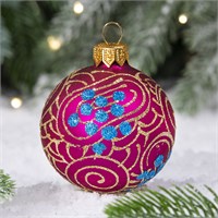 Шар "Завиток", 60 мм, в подарочной упаковке 1769801830