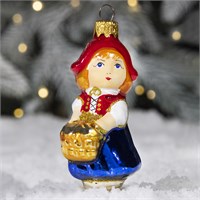 Елочное украшение "Красная шапочка", в подарочной упаковке, h-10 см 1826657325