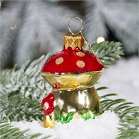 Ёлочное украшение "Грибок",, в подарочной упаковке h-7,5 см 125870366