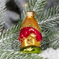 Ёлочное украшение "Домик мини", в подарочной упаковке, h-9см 1274756421