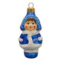 Ёлочное украшение "Снегурочка внучка", в подарочной упаковке, h-9 см 342947544