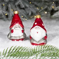 Набор ёлочных игрушек "Праздник" 7, из 2 фигурок, в подарочной упаковке 1534048883