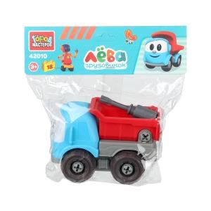 {{photo.Alt || photo.Description || 'Конструктор с отвёрткой грузовичок лёва, 18 дет. Город мастеров'}}