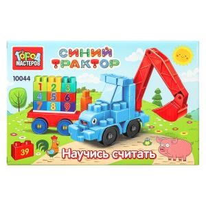 {{photo.Alt || photo.Description || 'Конструктор синий трактор+тележка с цифрами, 39 дет. Город мастеров'}}