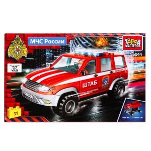 {{photo.Alt || photo.Description || 'МЧС конструктор УАЗ ПАТРИОТ ПОЖАРНЫЙ, 31 дет. (легко собрать) Город мастеров'}}