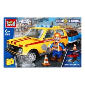 {{photo.Alt || photo.Description || 'Конструктор лада нива С ПРИЦЕПОМ АВАРИЙНАЯ СЛУЖБА,75 дет Город мастеров'}}