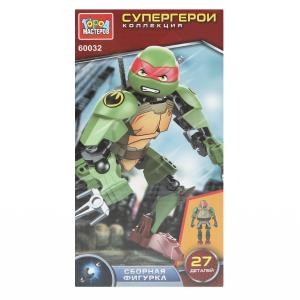 {{photo.Alt || photo.Description || 'Конструктор супер черепашки, 27 дет. Город мастеров'}}