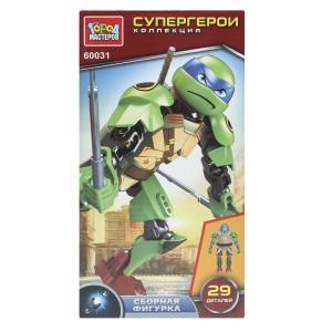 {{photo.Alt || photo.Description || 'Конструктор супер черепашки, 29 дет. Город мастеров'}}