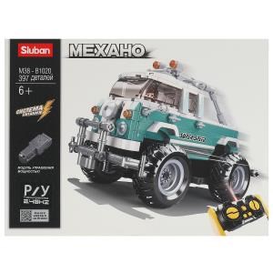 {{photo.Alt || photo.Description || 'Конструктор пласт. машина на р/у пульте с фигуркой, 397дет. в русс. кор.'}}