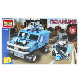 {{photo.Alt || photo.Description || 'Конструктор ПОЛИЦЕЙСКИЙ с машиной, 79 дет. Город мастеров'}}