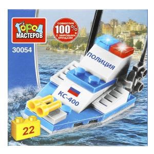 {{photo.Alt || photo.Description || 'Конструктор ПОЛИЦЕЙСКИЙ катер, 22 дет. Город мастеров'}}