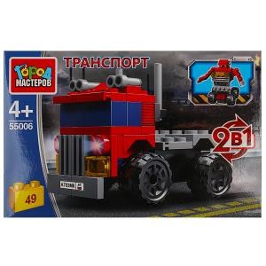 {{photo.Alt || photo.Description || 'Конструктор ТЯГАЧ 2в1, 49 дет. Город мастеров'}}