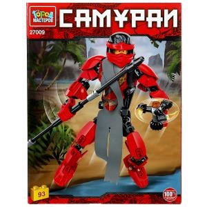 {{photo.Alt || photo.Description || 'Конструктор красный самурай, 93 дет. Город мастеров'}}