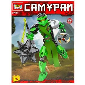 {{photo.Alt || photo.Description || 'Конструктор зеленый самурай, 90 дет. Город мастеров'}}