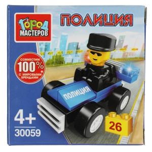 {{photo.Alt || photo.Description || 'Конструктор ПОЛИЦЕЙСКИЙ на машине, 26дет. Город мастеров'}}