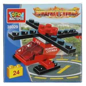 {{photo.Alt || photo.Description || 'Конструктор ПОЖАРНЫЙ ВЕРТОЛЁТ, 24 дет. Город мастеров'}}