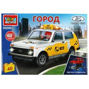 {{photo.Alt || photo.Description || 'Конструктор LADA 4x4 ТАКСИ, 40 дет. (легко собрать) Город мастеров'}}