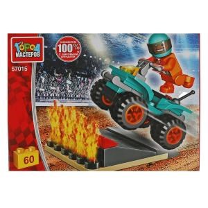 {{photo.Alt || photo.Description || 'Конструктор каскадёр на квадроцикле , 60 дет. Город мастеров'}}