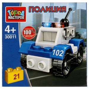 {{photo.Alt || photo.Description || 'Конструктор полицейская машина, 21дет. Город мастеров'}}