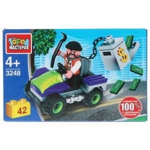 {{photo.Alt || photo.Description || 'Конструктор воришка с сейфом, 42 дет. Город мастеров'}}