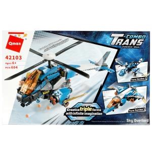 {{photo.Alt || photo.Description || 'Конструктор пласт. вертолет 604дет. в кор. в кор.9шт'}}