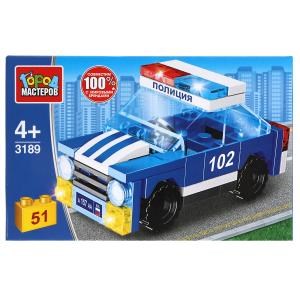 {{photo.Alt || photo.Description || 'Конструктор полицейская машина, 51 дет. Город мастеров в кор.80шт'}}