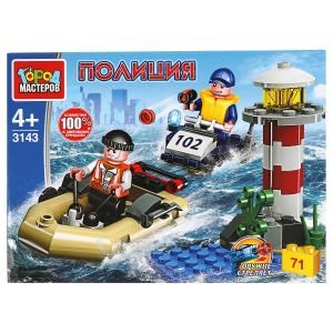 {{photo.Alt || photo.Description || 'Конструктор водная полиция:погоня за вором, 71 дет. Город мастеров в кор.80шт'}}