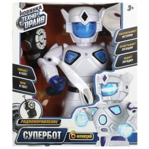 {{photo.Alt || photo.Description || 'Робот на р/у СУПЕРБОТ на р/у свет-звук, движение, кор.25,5*29,1*12см ТЕХНОДРАЙВ в кор.2*9шт'}}