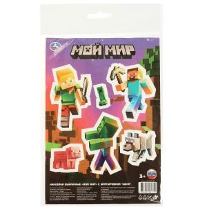 {{photo.Alt || photo.Description || 'Наклейки бумажные, а5, мой мир Умка'}}