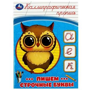 {{photo.Alt || photo.Description || 'Пишем строчные буквы. Каллиграфическая пропись. 145х195 мм. Скрепка. 16 стр. Умка в кор.50шт'}}