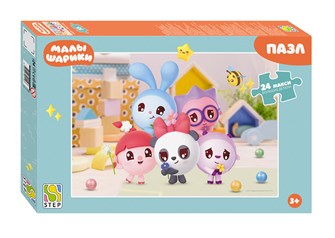 {{photo.Alt || photo.Description || 'Пазл maxi 24 &quot;Малышарики. Друзья&quot; (Мармелад Медиа)'}}