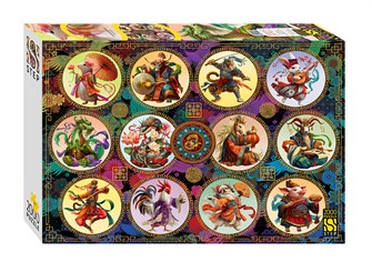 {{photo.Alt || photo.Description || 'Пазл 2000 &quot;Китайский гороскоп&quot;'}}