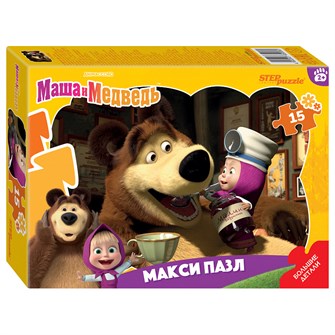 Контурный МАКСИ пазл 15 эл. 