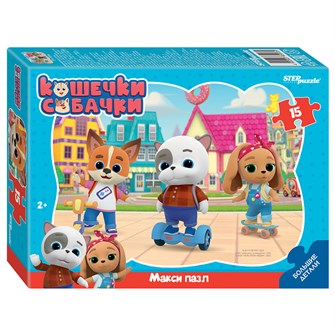 Контурный МАКСИ пазл 15 эл. 