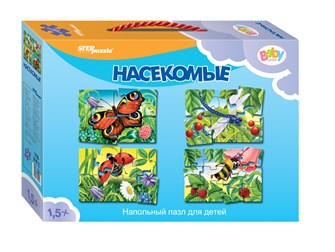 {{photo.Alt || photo.Description || 'Напольный пазл-мозаика Насекомые (Baby Step) (средние)'}}