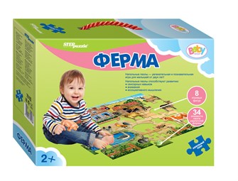 {{photo.Alt || photo.Description || 'Напольный пазл-мозаика Ферма (Baby Step) (большие)'}}