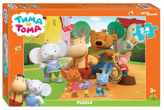 Мозаика puzzle maxi 24 Тима и Тома (Мармелад Медиа) # 90066